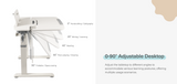 Tiramisu Manual Height-Adjustable Desk