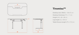 Tiramisu Manual Height-Adjustable Desk