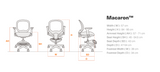 Macaron Ergonomic Chair