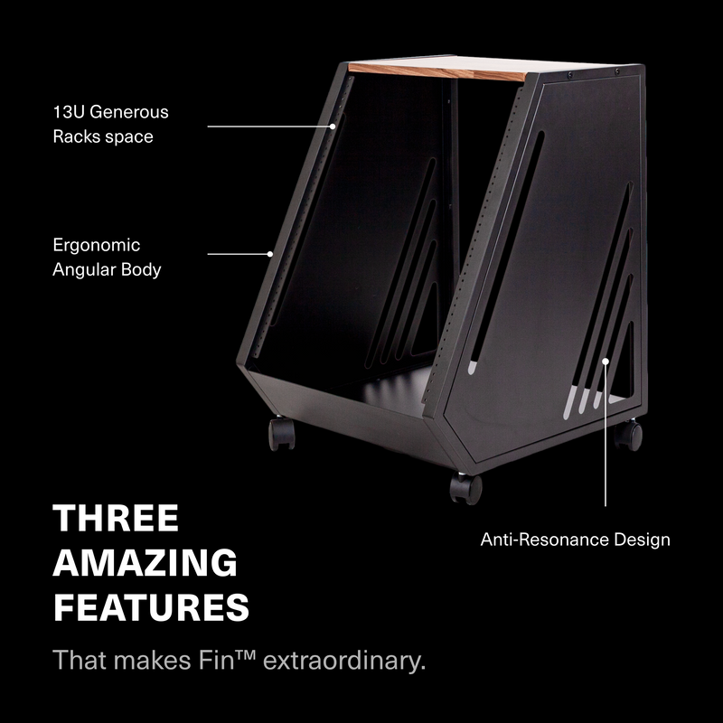 Fin 13U Rack Case