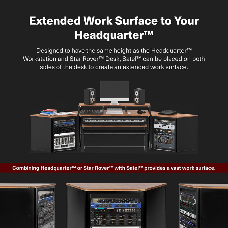 Satel™ 13U Rack Case