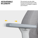 Kangaroo™ Grey Ergonomic Chair