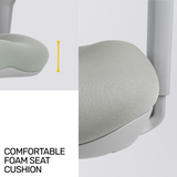 Kangaroo™ Grey Ergonomic Chair