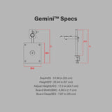 Gemini Speaker Stand