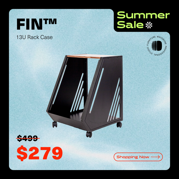 Fin 13U Rack Case