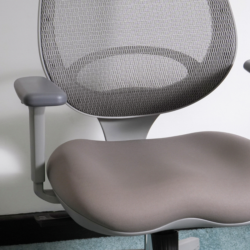Kangaroo™ Grey Ergonomic Chair