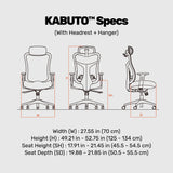 Kabuto™ Ergonomic Chair