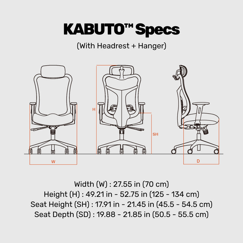 Kabuto™ Ergonomic Chair